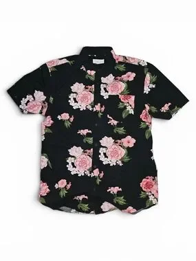 Bluenotes | Shirts | Bluenotes Aeropostaleblack Short Sleeve Buttondown ...